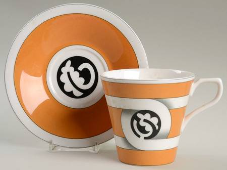 Malmaison Flat Cup & Saucer Set