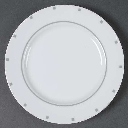 Metropolis Grey Salad Plate