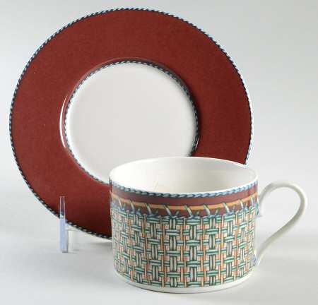 Montauk Flat Cup & Saucer Set