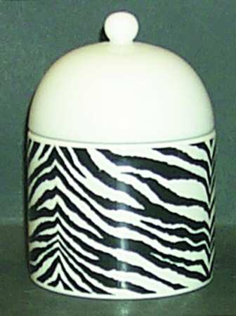 Morocco White Sugar Bowl & Lid