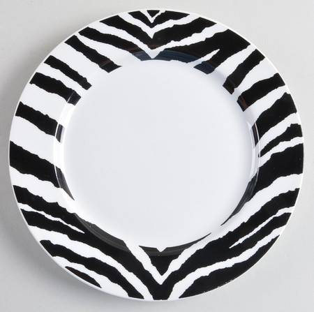 Morocco White Salad Plate