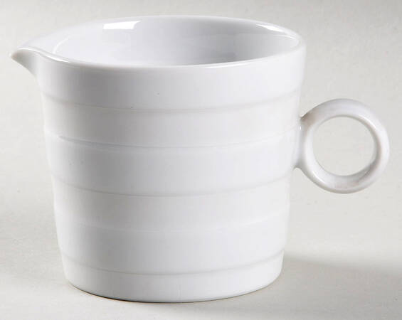 Orbit White Frost Creamer