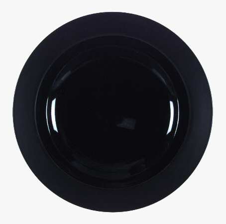 Orbit Black Salad Plate