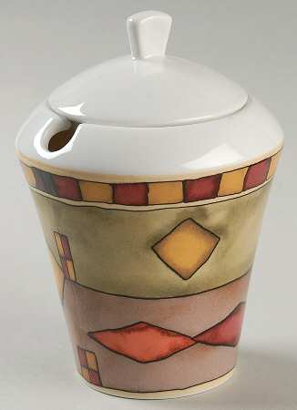 Palazzo Sugar Bowl & Lid