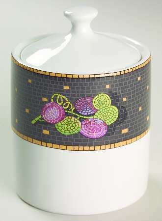 Ravenna Charcoal Sugar Bowl & Lid