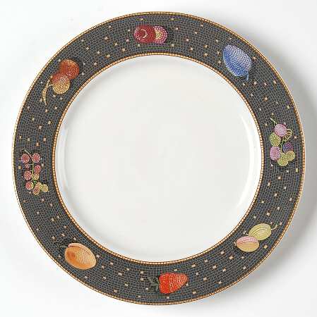 Ravenna Charcoal Bread & Butter Plate