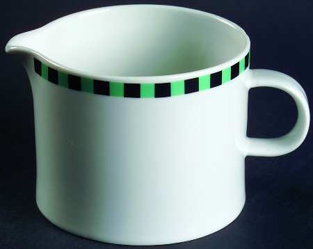 Register (Green & Black) Creamer