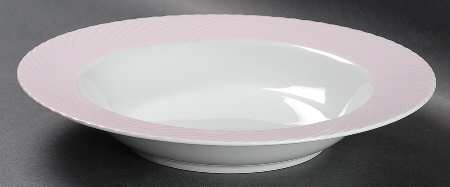 Regency Pink Large Rim Soup Bowl