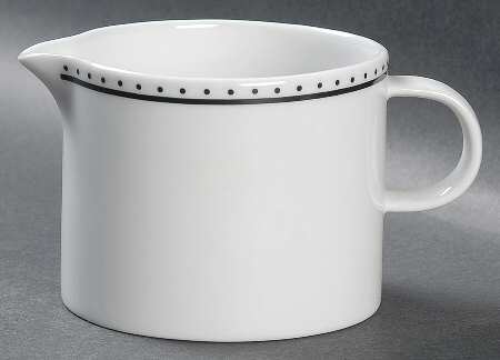Swiss Dots Black Creamer