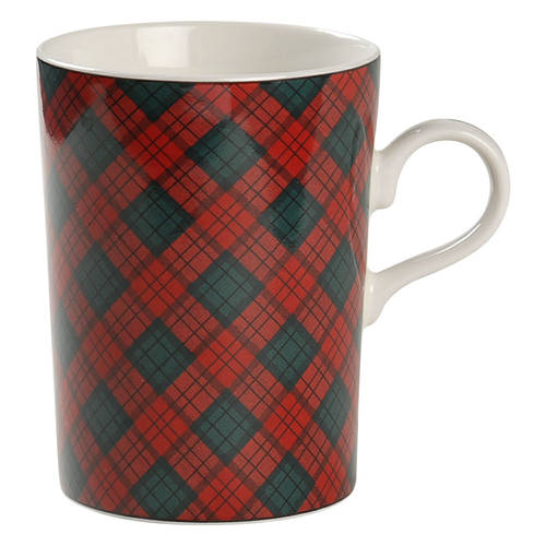 Tartan Plaid Red Mug