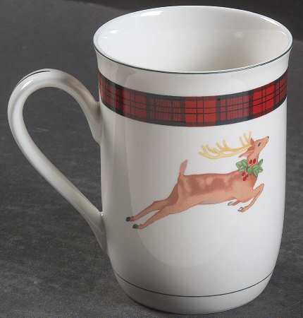 Tartan Plaid Red Traditions Accent Mug