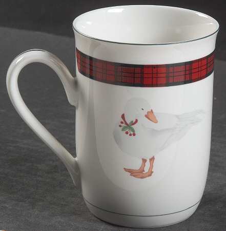 Tartan Plaid Red Traditions Accent Mug