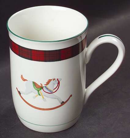 Tartan Plaid Red Toy Accent Mug