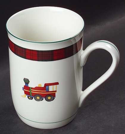 Tartan Plaid Red Toy Accent Mug