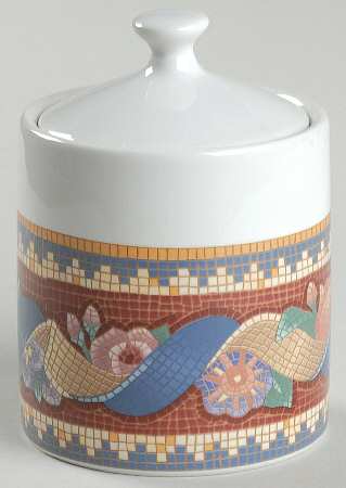 Tesserae Sugar Bowl & Lid