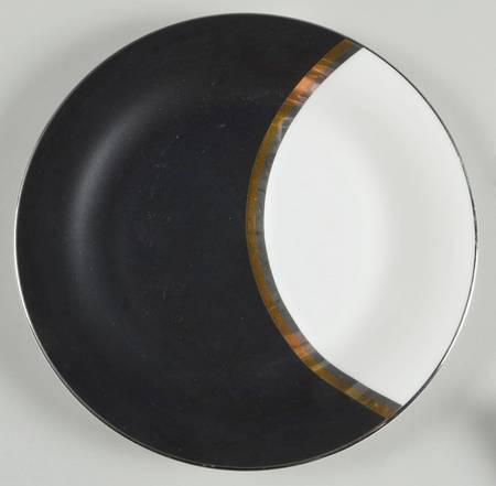 Tucano Black Salad Plate