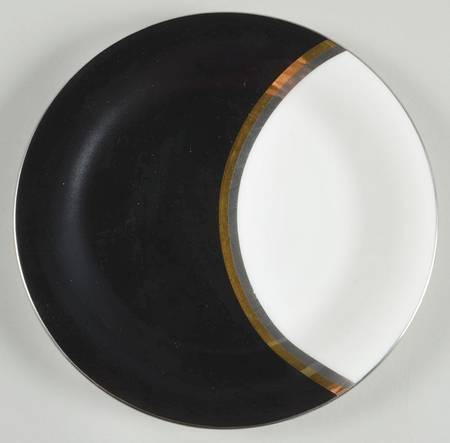 Tucano Black Bread & Butter Plate