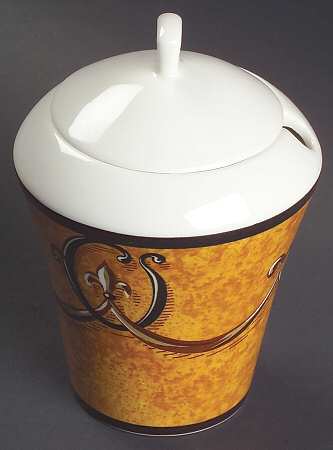 Villa De Fortuna Sugar Bowl & Lid