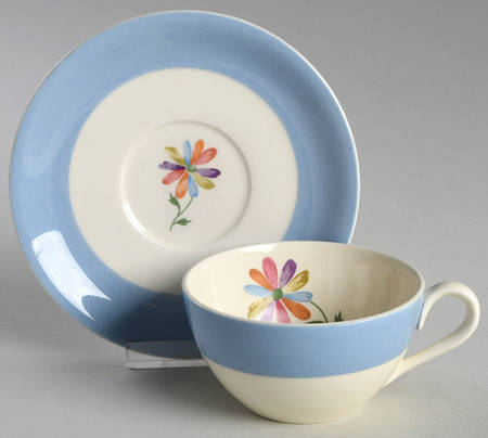1296 Flat Cup & Saucer Set