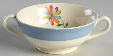 1296 Footed Cream Soup Bowl