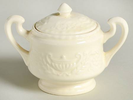 Adam Antique Mini Sugar Bowl & Lid