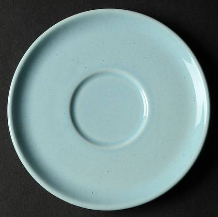 American Modern Glacier Blue Saucer