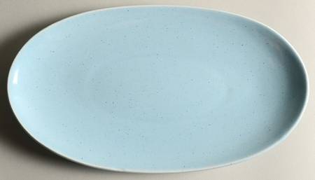American Modern Glacier Blue Relish/Gravy Underplate