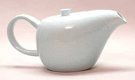 American Modern Glacier Blue Mini Coffee Pot & Lid