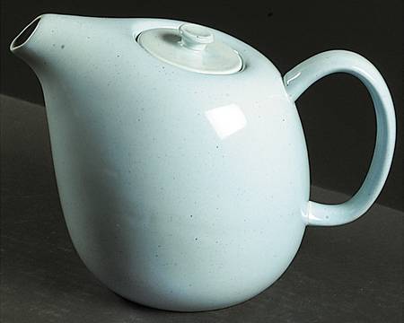 American Modern Glacier Blue Coffee Pot & Lid