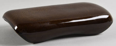 American Modern Black Chutney Lid for 1/4 Lb Butter