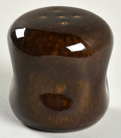 American Modern Black Chutney Pepper Shaker