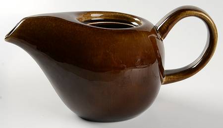 American Modern Black Chutney Mini Coffee Pot No Lid