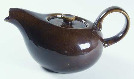 American Modern Black Chutney Teapot & Lid