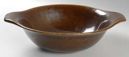 American Modern Black Chutney 9" Round Baker