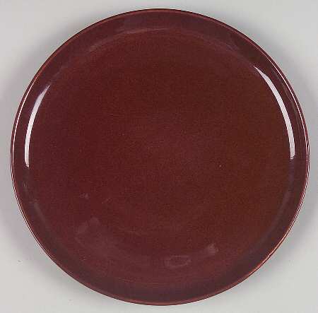 American Modern Brown Salad Plate