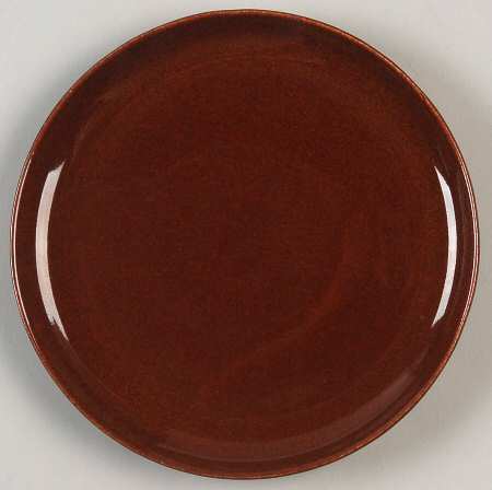 American Modern Brown Bread & Butter Plate