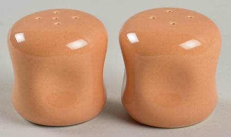 American Modern Cantaloupe Salt & Pepper Set