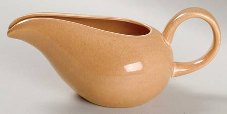 American Modern Cantaloupe Creamer