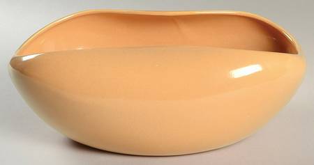 American Modern Cantaloupe 11" Large Salad Serving Bowl