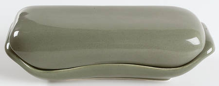 American Modern Cedar Green 1/4 Lb Covered Butter