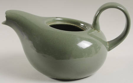 American Modern Cedar Green Teapot No Lid
