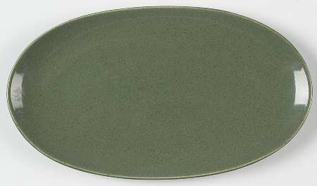American Modern Cedar Green Relish/Gravy Underplate