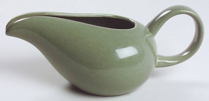 American Modern Cedar Green Creamer