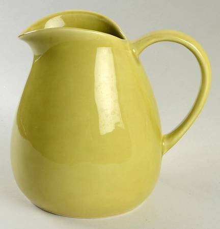 American Modern Chartreuse Pitcher No Lid