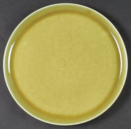 American Modern Chartreuse Small Dinner Plate