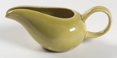 American Modern Chartreuse Creamer