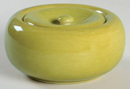 American Modern Chartreuse Ice Box Jar & Lid