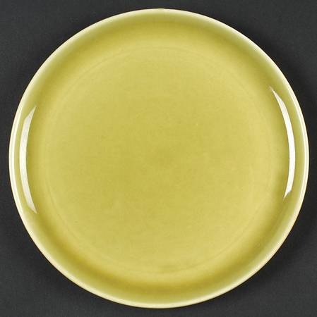 American Modern Chartreuse Salad Plate