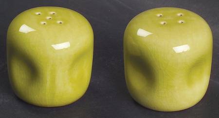 American Modern Chartreuse Salt & Pepper Set