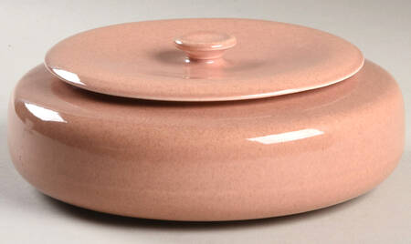 American Modern Coral Small Stack Set Bowl & Lid